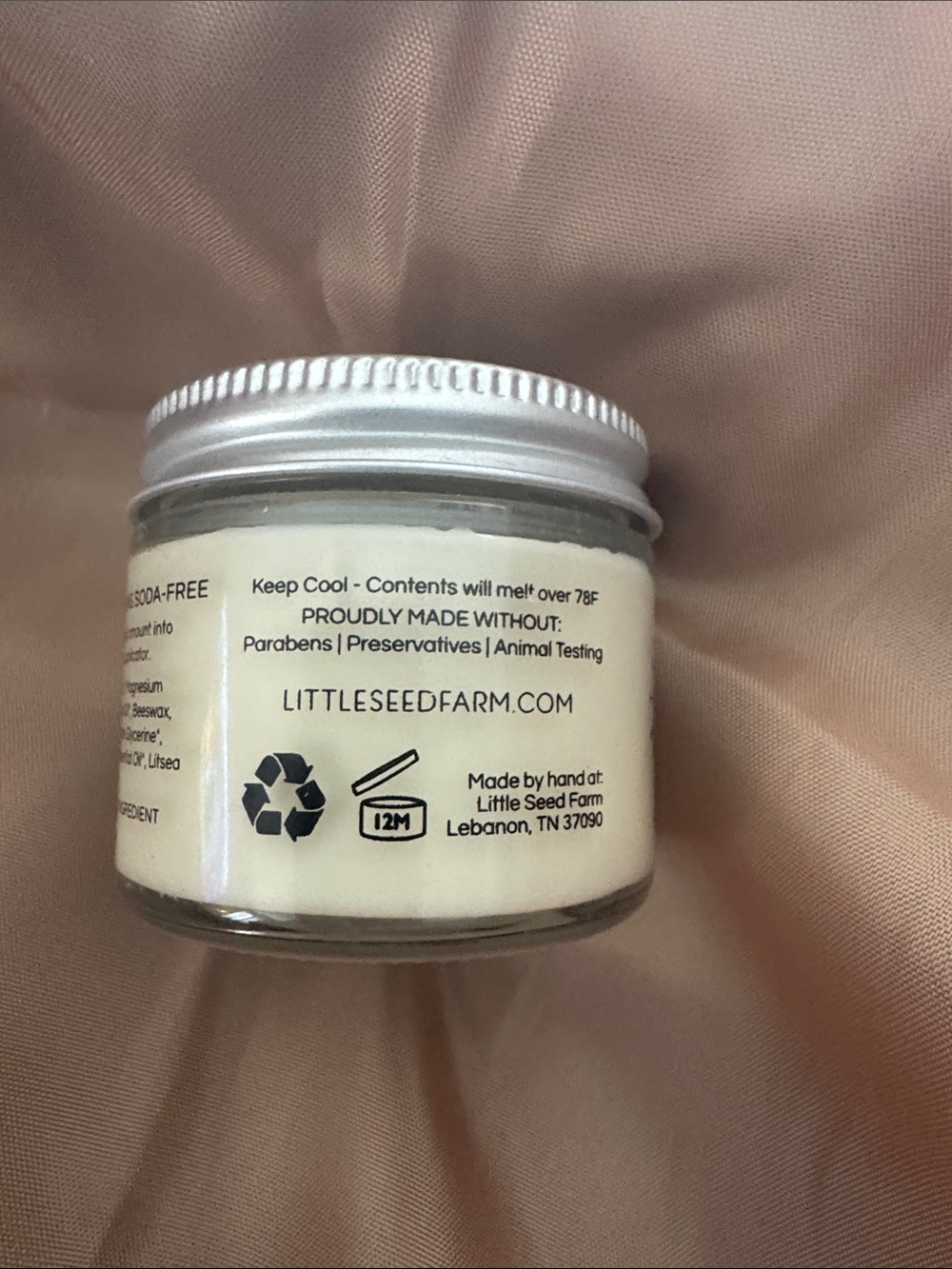 NEW: Grapefruit Lemon Deodorant Cream - Picture 3 of 5